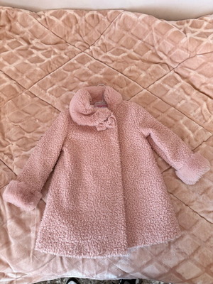 Mayoral pink coat like new, unworn for 5 years old