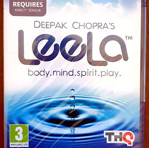 DEEPAK CHOPRA'S LEELA - BODY.MIND.SPIRIT.PLAY. - XBOX 360 - NEW SEALED