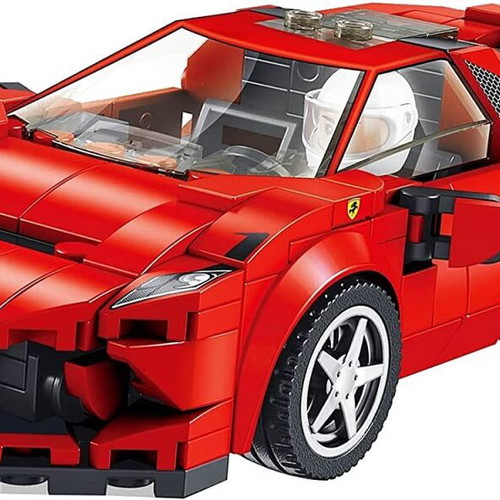 Racing car constructor model F8 new, plastic, 295 pieces