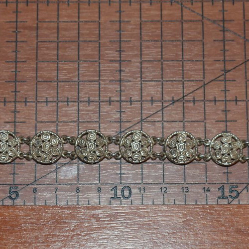 Vintage silver bracelet used