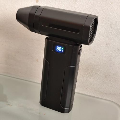 Rechargeable Air Blower X8 Violent Fan new with LED light and battery display