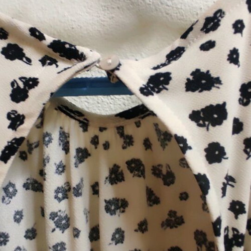 Stradivarius ankle-length dress with back opening, like new