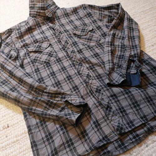 Men's RMS shirt gray XL like new