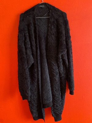 Black velvet Topshop cape used size 44/L
