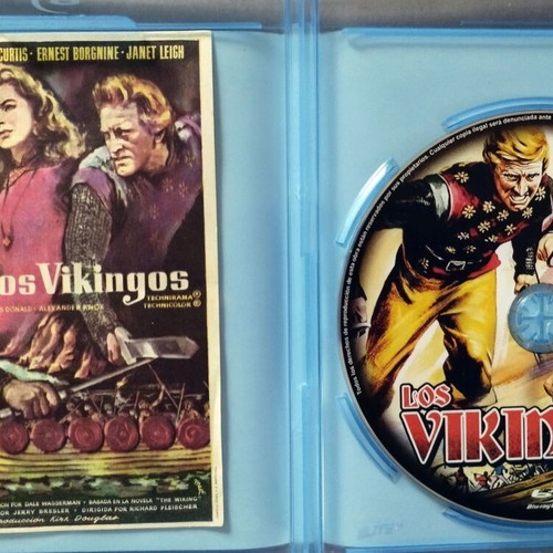 Los Vikingos Blu-ray like new with subtitles