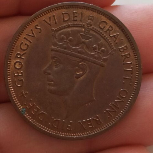 Jersey Island 1/12 Shilling 1945 coin like new