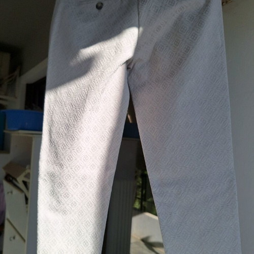 Benetton women's pants like new, gray, straight fit