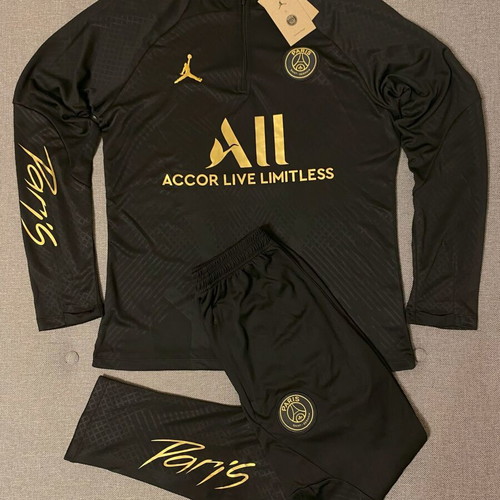 Nike PSG tracksuit 21/22 black/gold new