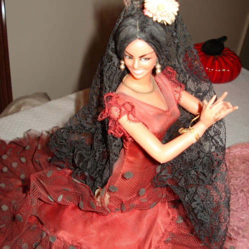 Spaniola dolls used, pack of 6 pieces