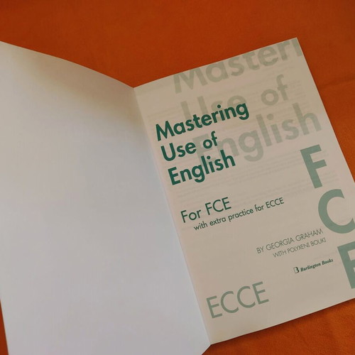 Mastering Use of English book like new for FCE and ECCE