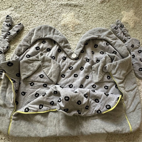 Sleeping bag for twins babies new, comfortable with bunnies