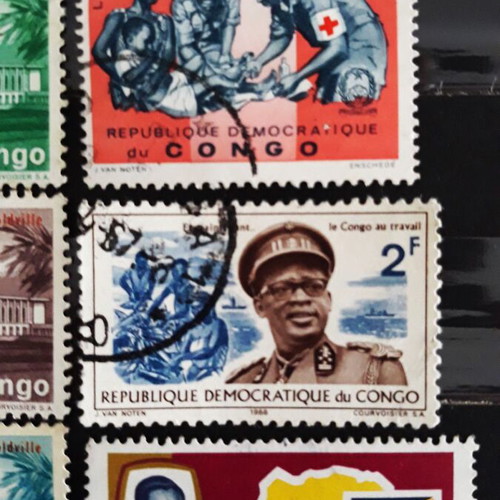 Congo stamps 1964-1970 like new, set of 6