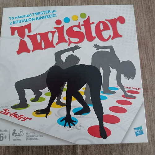 Hasbro Twister board game like new Greek edition
