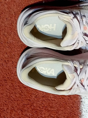 HOKA women's athletic shoes size 39.5, new