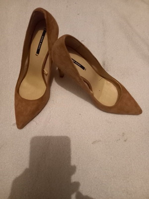 Zara brown pumps like new, size 37