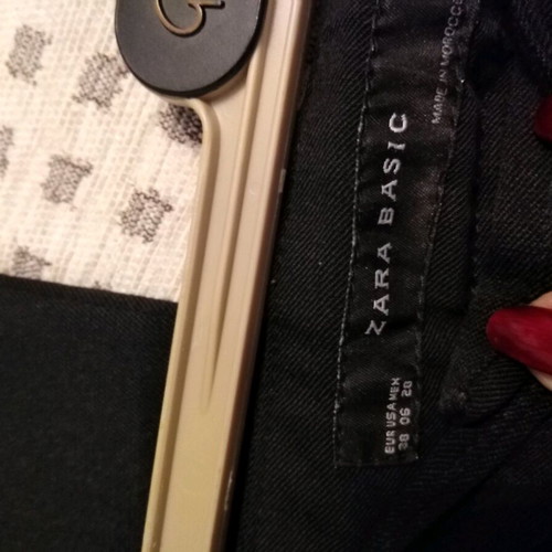 Zara black suit pants size medium like new