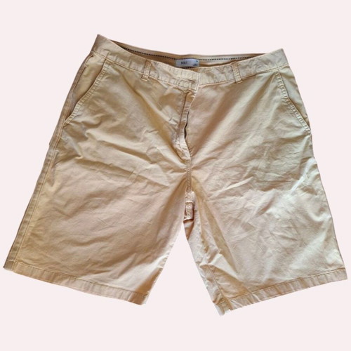 M&S Women's Chino Shorts used, camel color, size 16