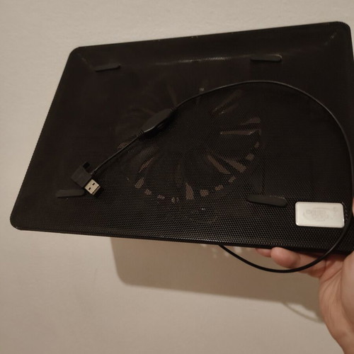 Wireless HPZ5000 mouse with Deepcool N1 laptop cooler base