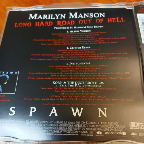 Marilyn Manson CDs used, collection of 3 items