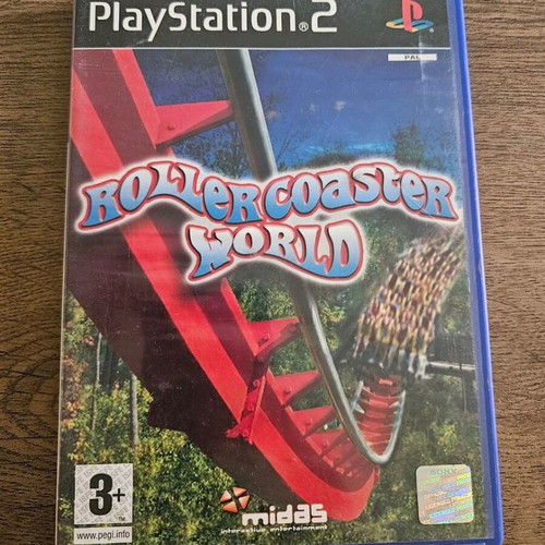Roller Coaster World PlayStation 2 game used, simulation strategy