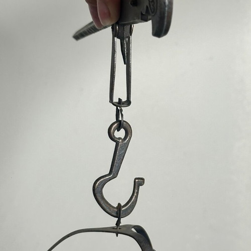 Vintage Greek Hanging Balance Scale used, made in Greece