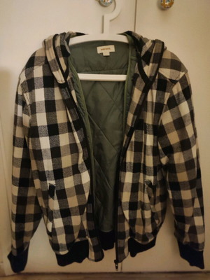 Vintage Diesel winter jacket / hoodie with removable quilted lining size M used
