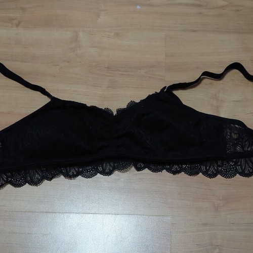 Prénatal Black Lace Nursing Bra Size 42C New