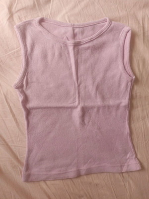 Pink blouse like new, thick fabric, size small