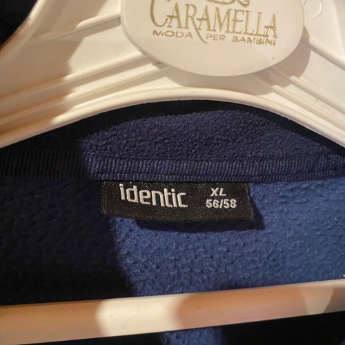 Identic men's blue sweatshirt used, size XL
