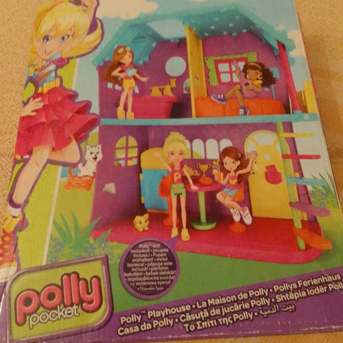 Polly Pocket Polly's House used with swing