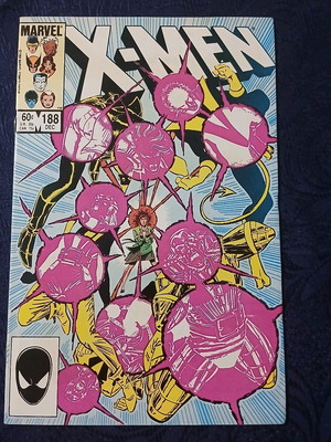 Uncanny X-Men #188 used Marvel Comics comic 1984