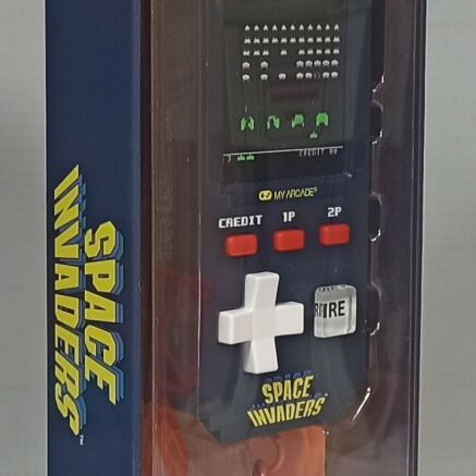 My Arcade Pixel Pocket Pro Space Invaders handheld electronic game new