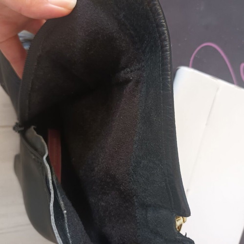 Alpe leather ankle boots like new, black, size 39