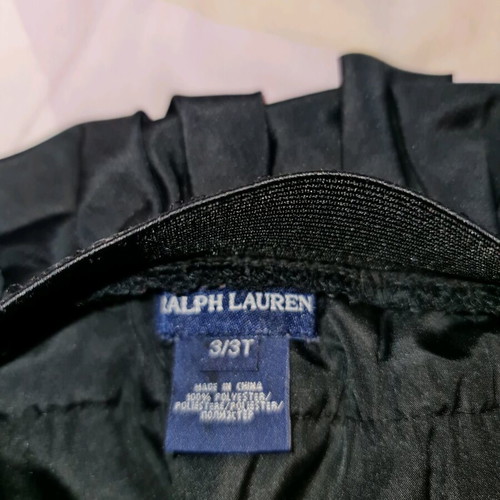 Ralph Lauren skirt 3 years old black like new