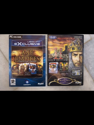 Age of Empires PC games used, bundle