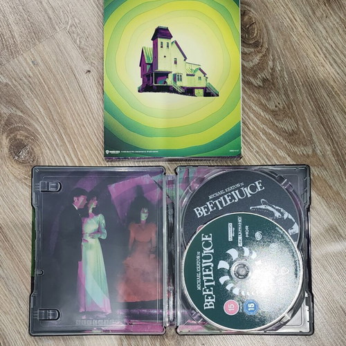 Beetlejuice 4K Steelbook Limited Edition Blu-Ray