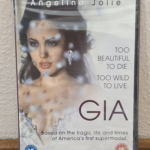 Gia DVD with Angelina Jolie, sealed drama film