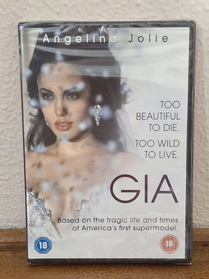 Gia DVD with Angelina Jolie, sealed drama film