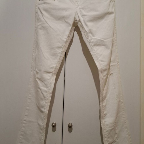 Miss Sixty Women Skinny Jeans used, white, size 27