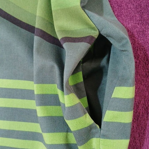 Desigual dress used, cotton, elastic, green