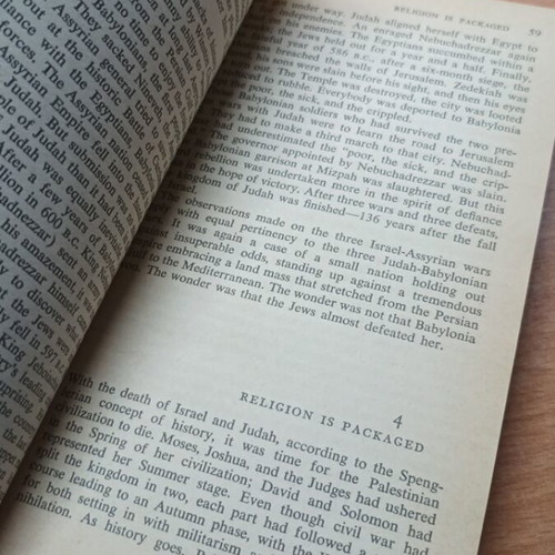 Jews God and History book like new from 1962