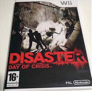 NINTENDO WII DISASTER DAY OF CRISIS