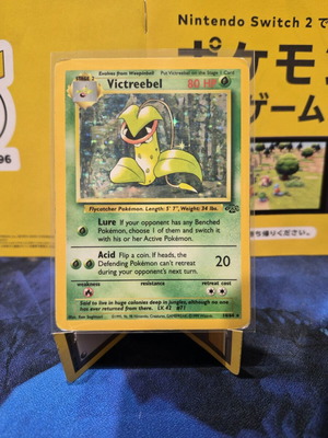 Pokemon Victreebel Card 14/64 Holo rare Jungle set 1999 used