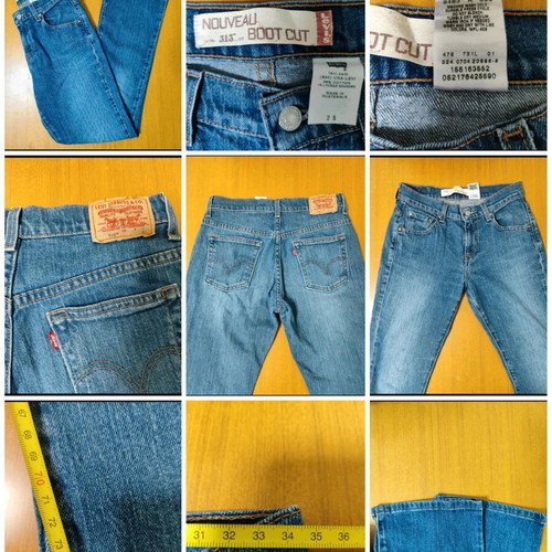 Levi's women's 515 Nouveau Bootcut jeans like new, size S