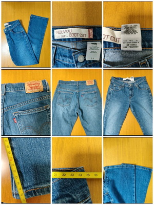 Levi's women's 515 Nouveau Bootcut jeans like new, size S