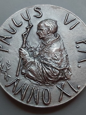 Vatican Pavlus VI Anno XI silver σαν καινούργιο συλλεκτικό νόμισμα