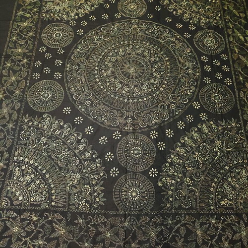 Handmade Indian throw like new 210x250