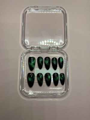 Handmade press-on nails new with full application kit