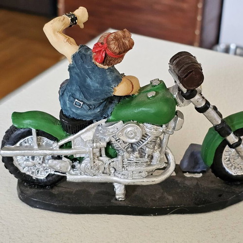 Hells Angel Biker Ornament like new (Harley)