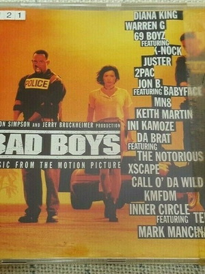 Bad Boys CD употребяван, хип-хоп, 1995 Европа
